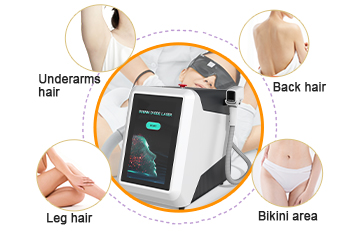 4 wavelength diode laser hair removal machine
